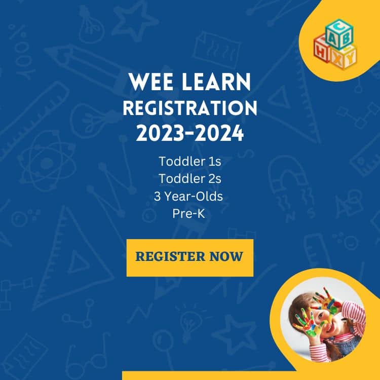Wee Learn Registration - 2023-2024 - Aberdeen First Baptist Church